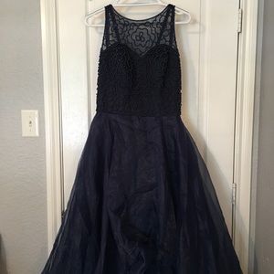Navy Prom Dress